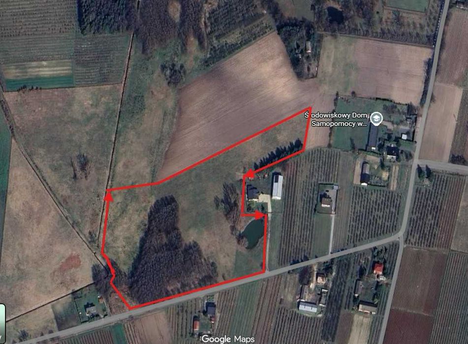 Sprzedam działkę rolną 40675 m2 Łychowska Wola