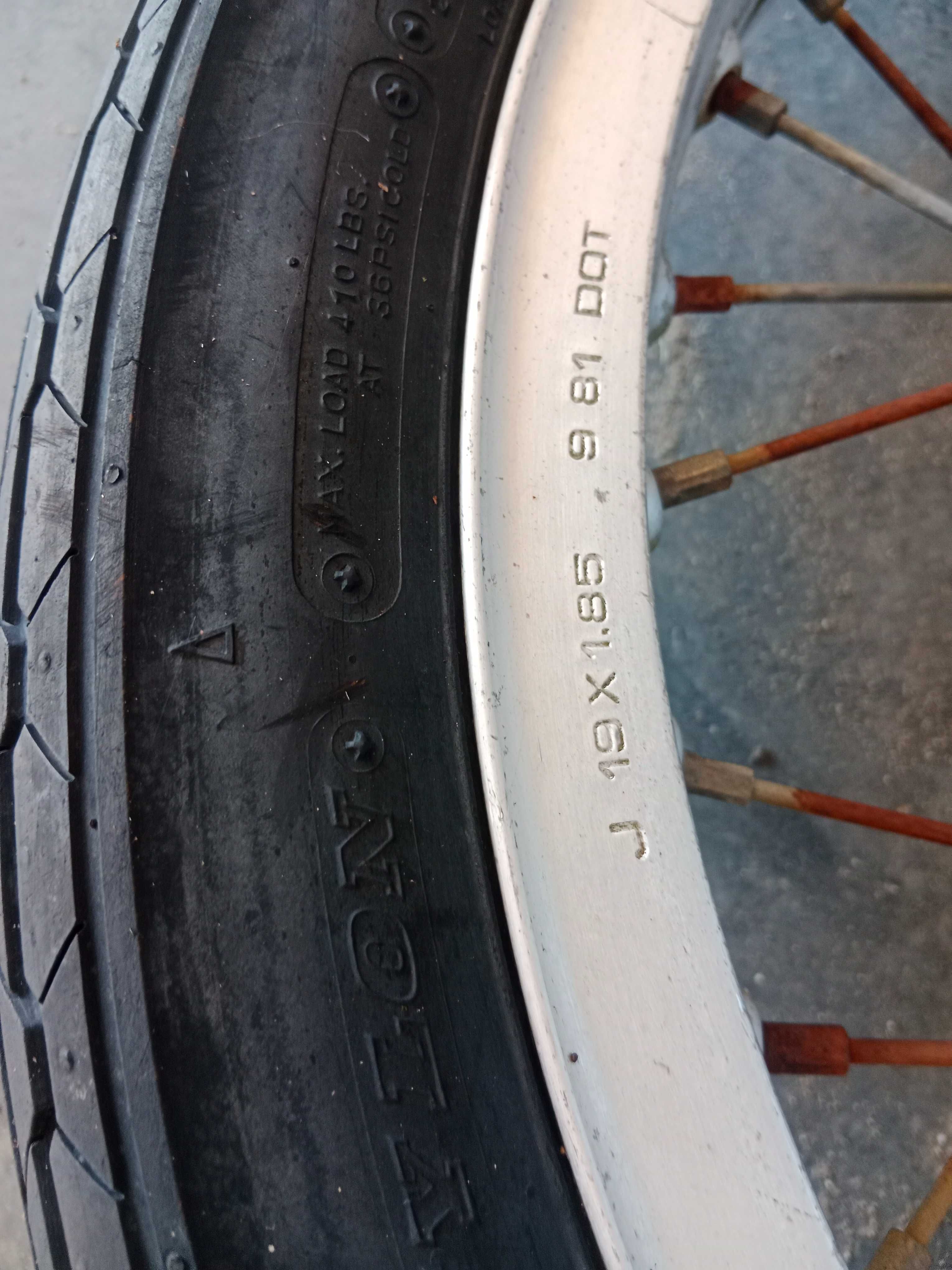 honda cl250 cl 250 felga przód koło przednie bęben hamulcowy opona