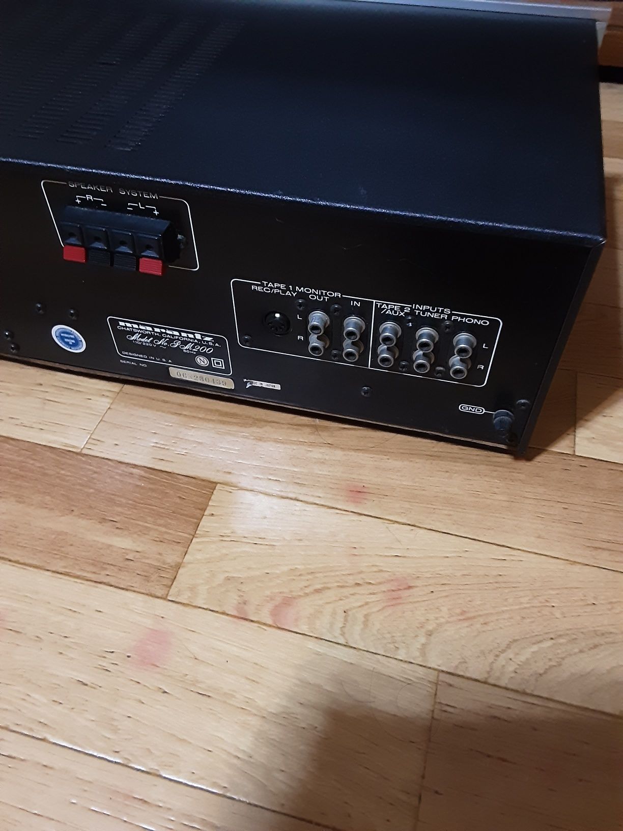 Винтажный усилитель MARANTZ PM200 USA