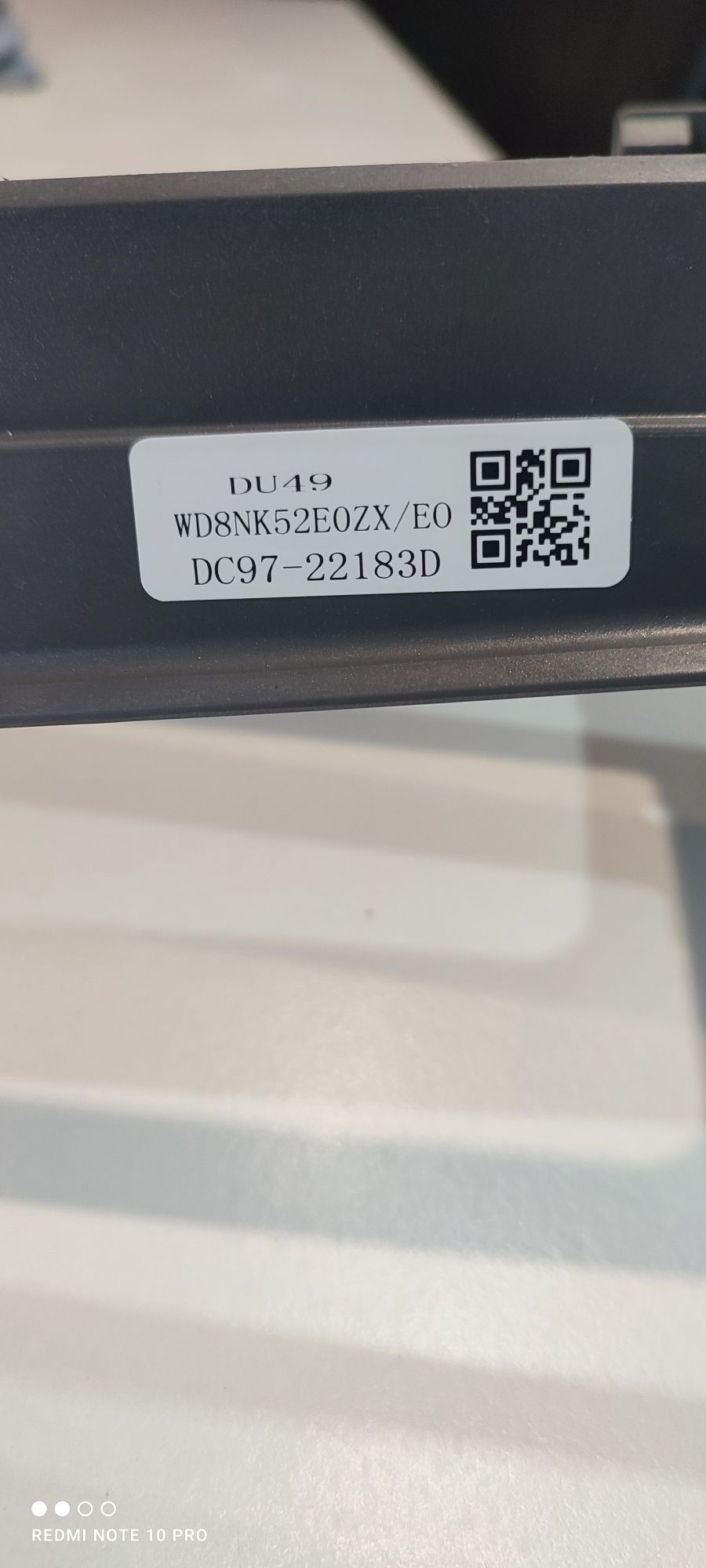 Programator pralko-suszarka Samsung
