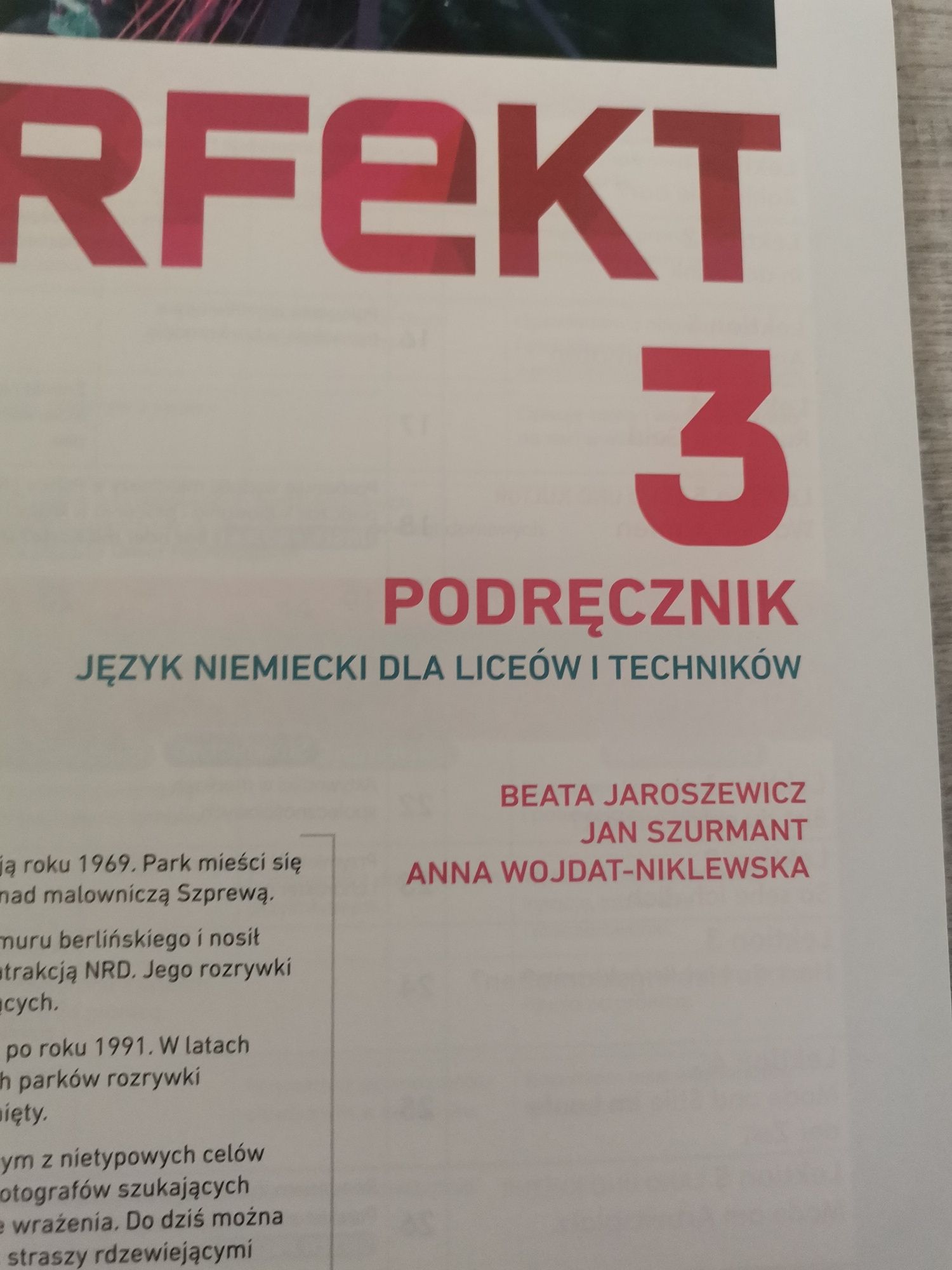 Perfekt 3 Język niemiecki
