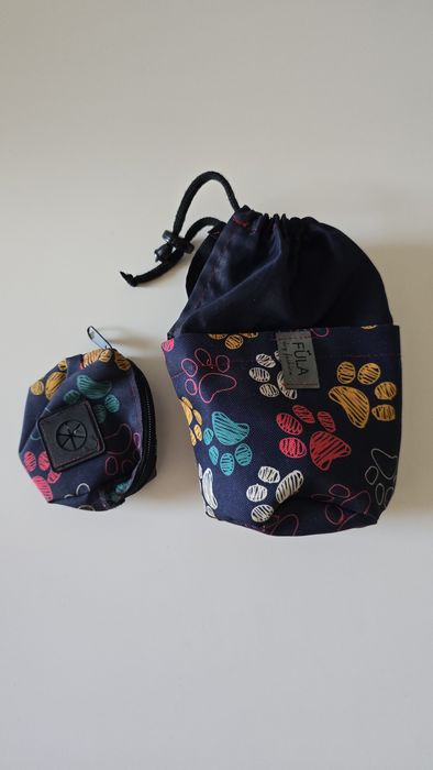 Saszetka na smaczki i etui na kupoworki Fula