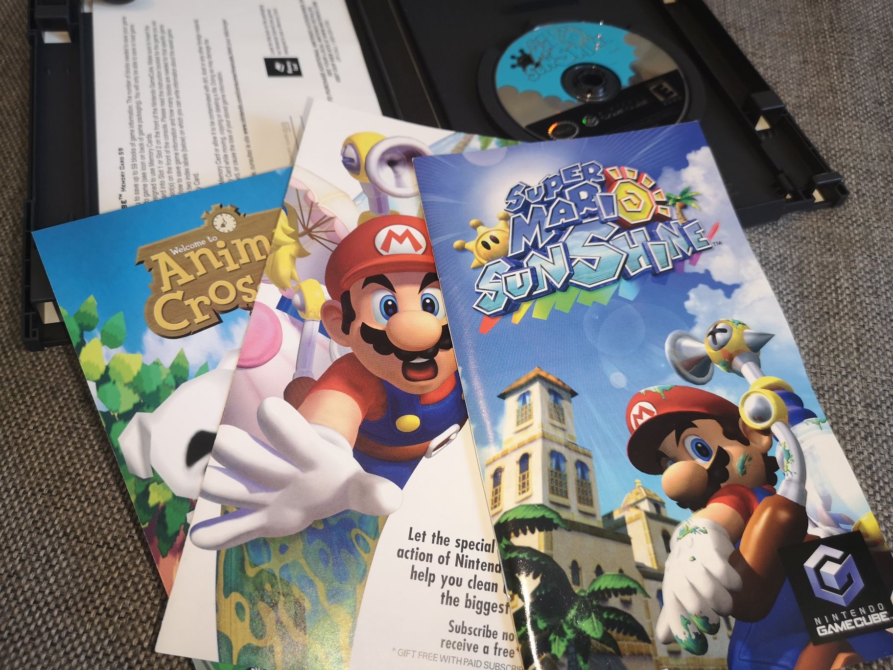 Super Mario Sunshine GAMECUBE Nintendo gra NTSC USA (kolekcjonerska)