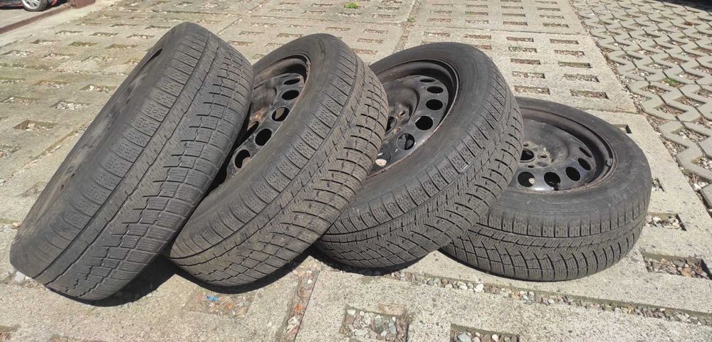 4x opona zeetex 205/55/r16 zimowa + felgi
