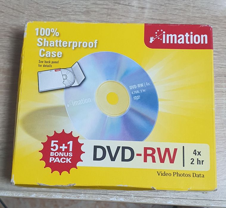 Płyty DVD-RW 6 szt.