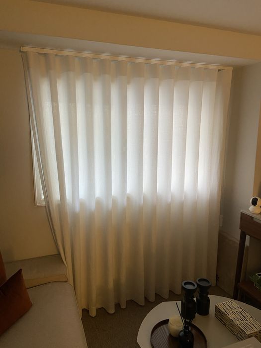 Cortina em Calha de Onda