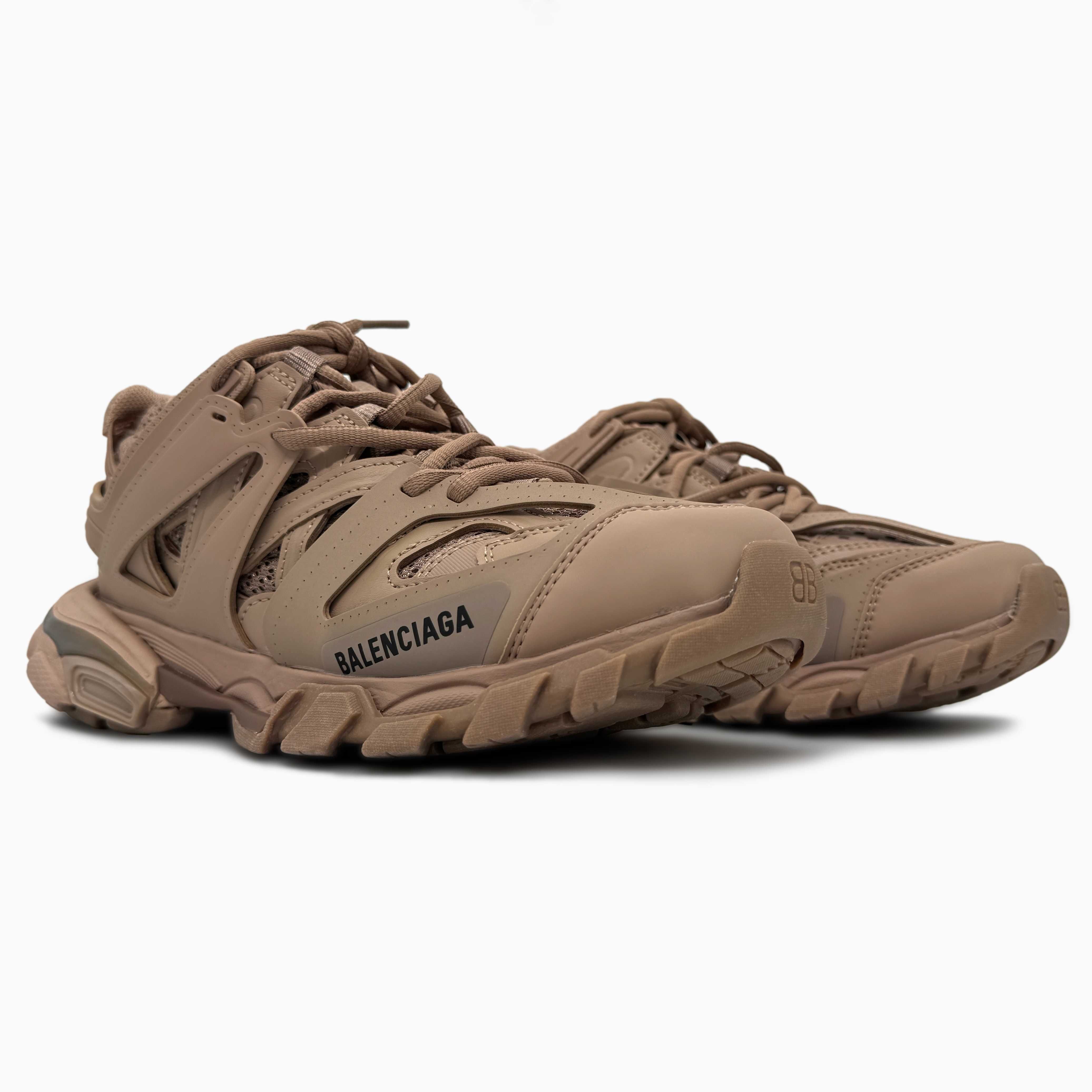 Кросівки Balenciaga Track 3.0 All Brown premium