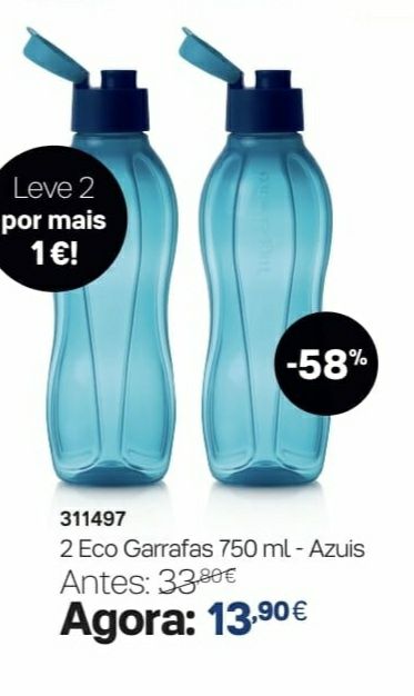 Garrafas Tupperware