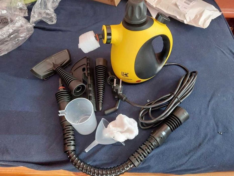 Myjka Parowa Parownica Wielofunkcyjna Streamer Akcesoria MEGA Zestaw