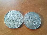 Monety przedwojenne 20,groszowe