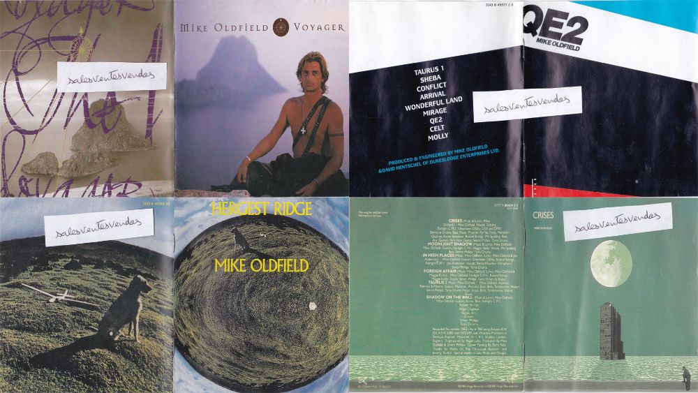 Mike Oldfield Varios CDs Remasterizados