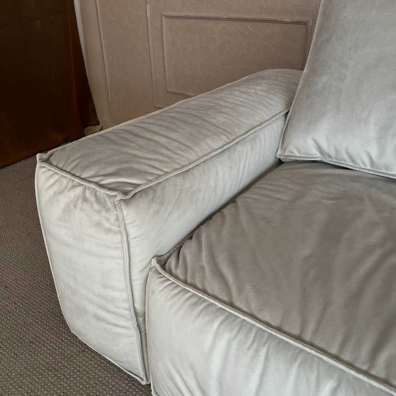 БЕЗКОШТОВНА ДОСТАВКА Кутовий диван в тканині новий розкладний диван