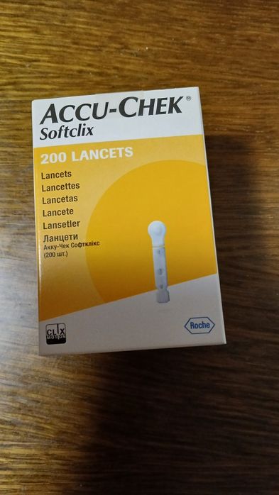 Ланцети Accu-CHEK Softclix 200шт