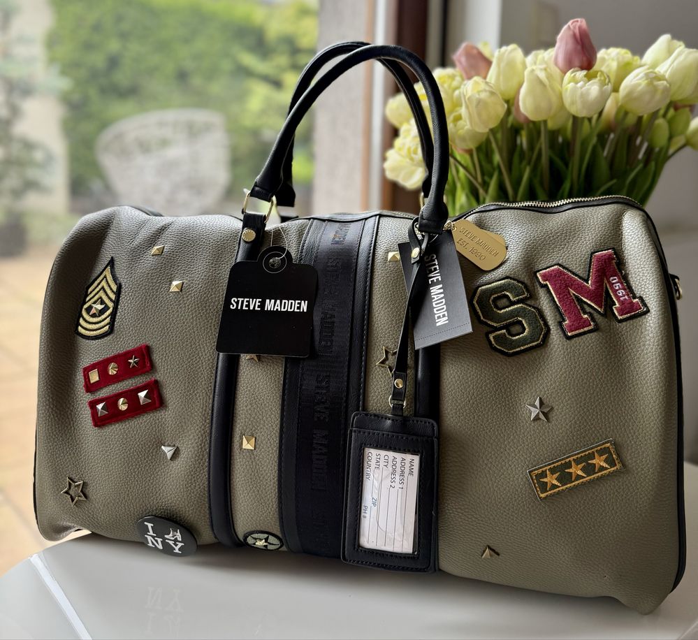 Steve Madden torba podróżna nowa khaki