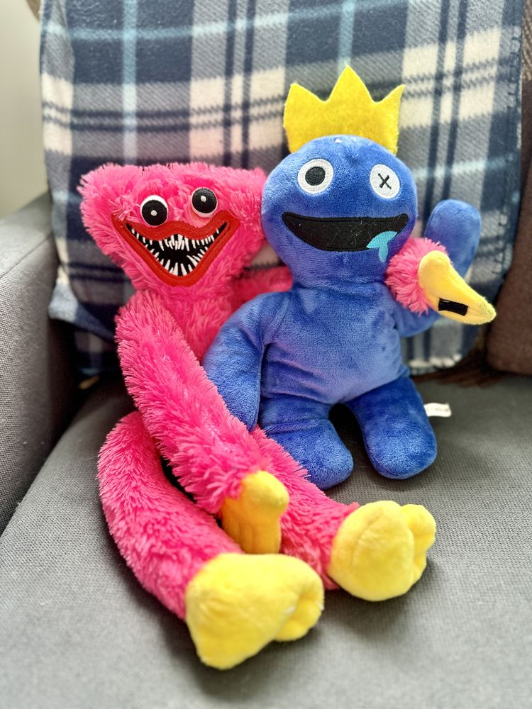 Кісімісі та Синій Радужні друзі мʼякі іграшки