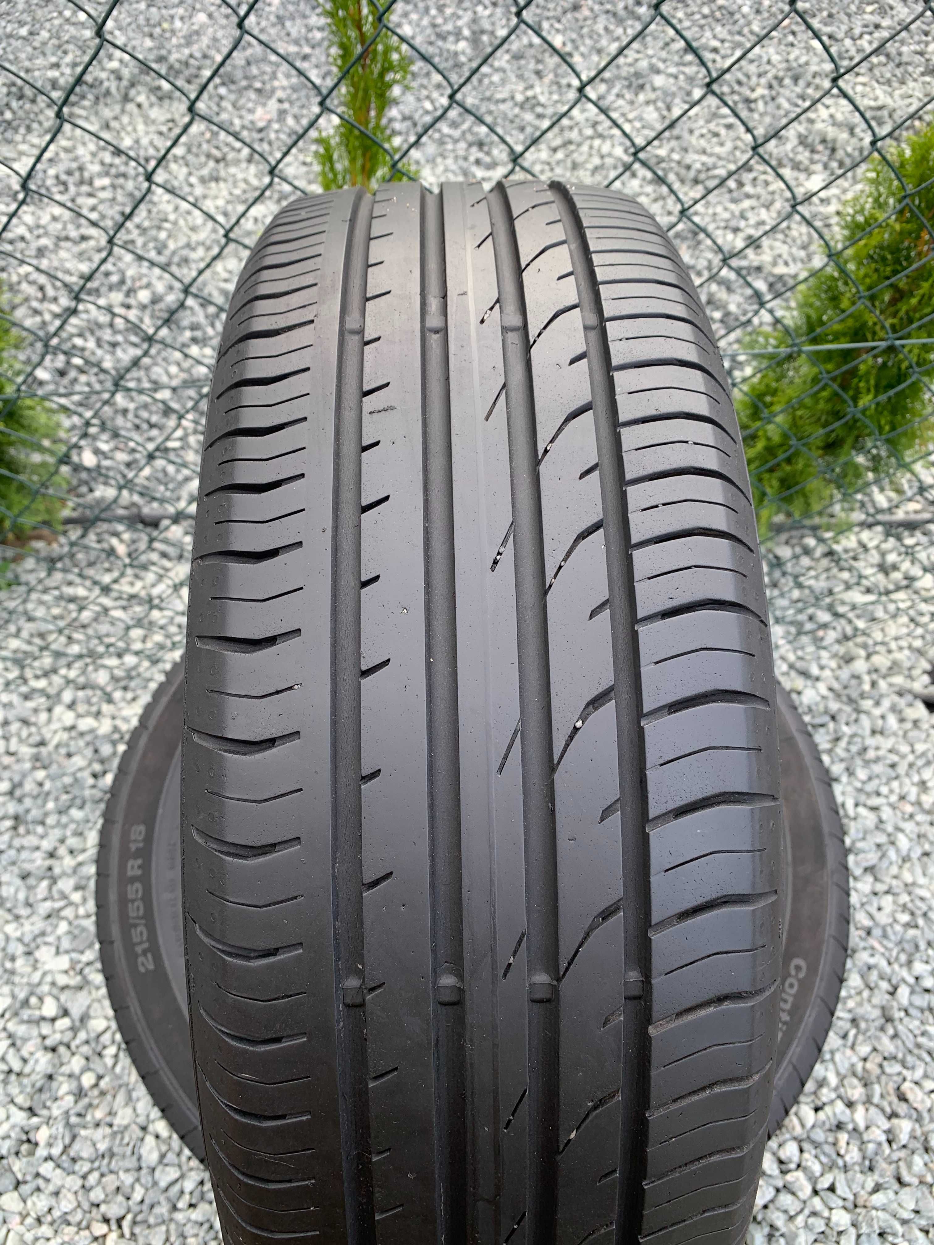 4x 215/55r18 95h Continental ContiPremiumContact 2