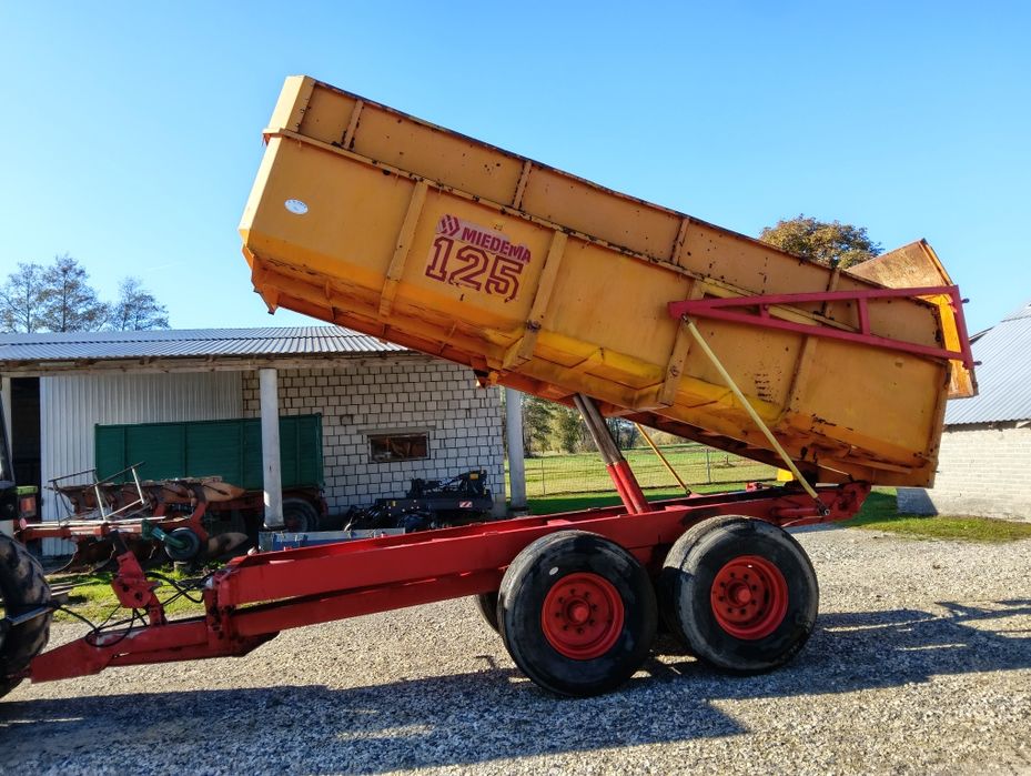 Przyczepa skorupowa 12.5 tony MIEDEMA