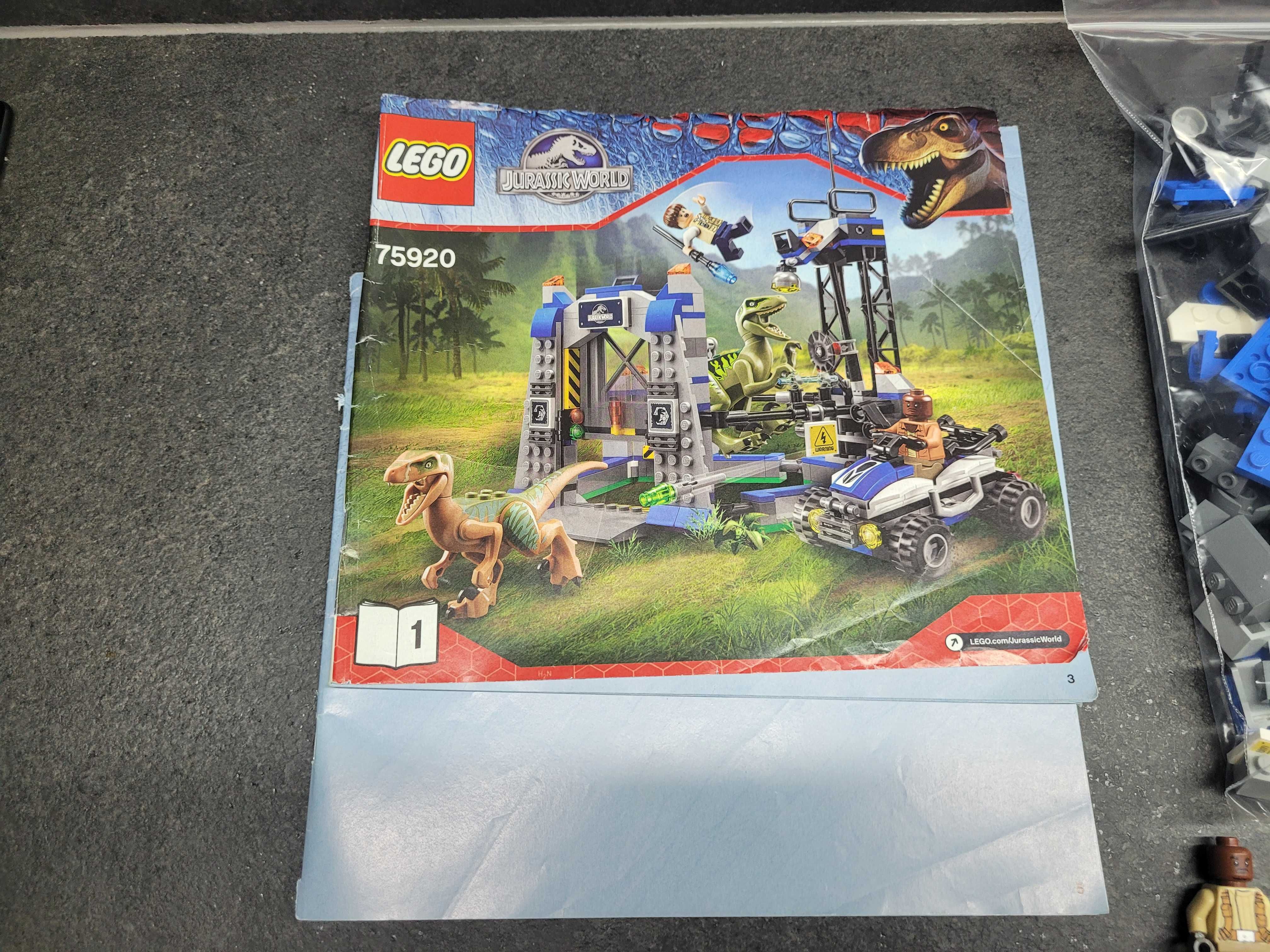 LEGO Jurrasic World 75920 Ucieczka Raptora Dinozaur