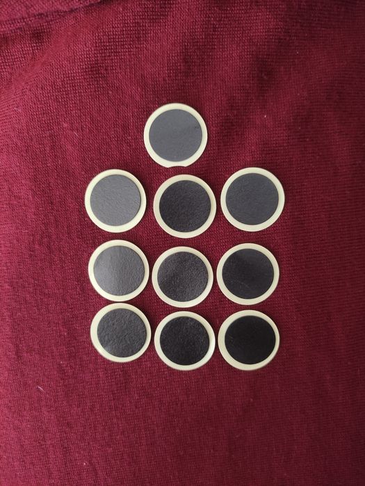 Набір 20шт латки для камери самоклеющиеся.