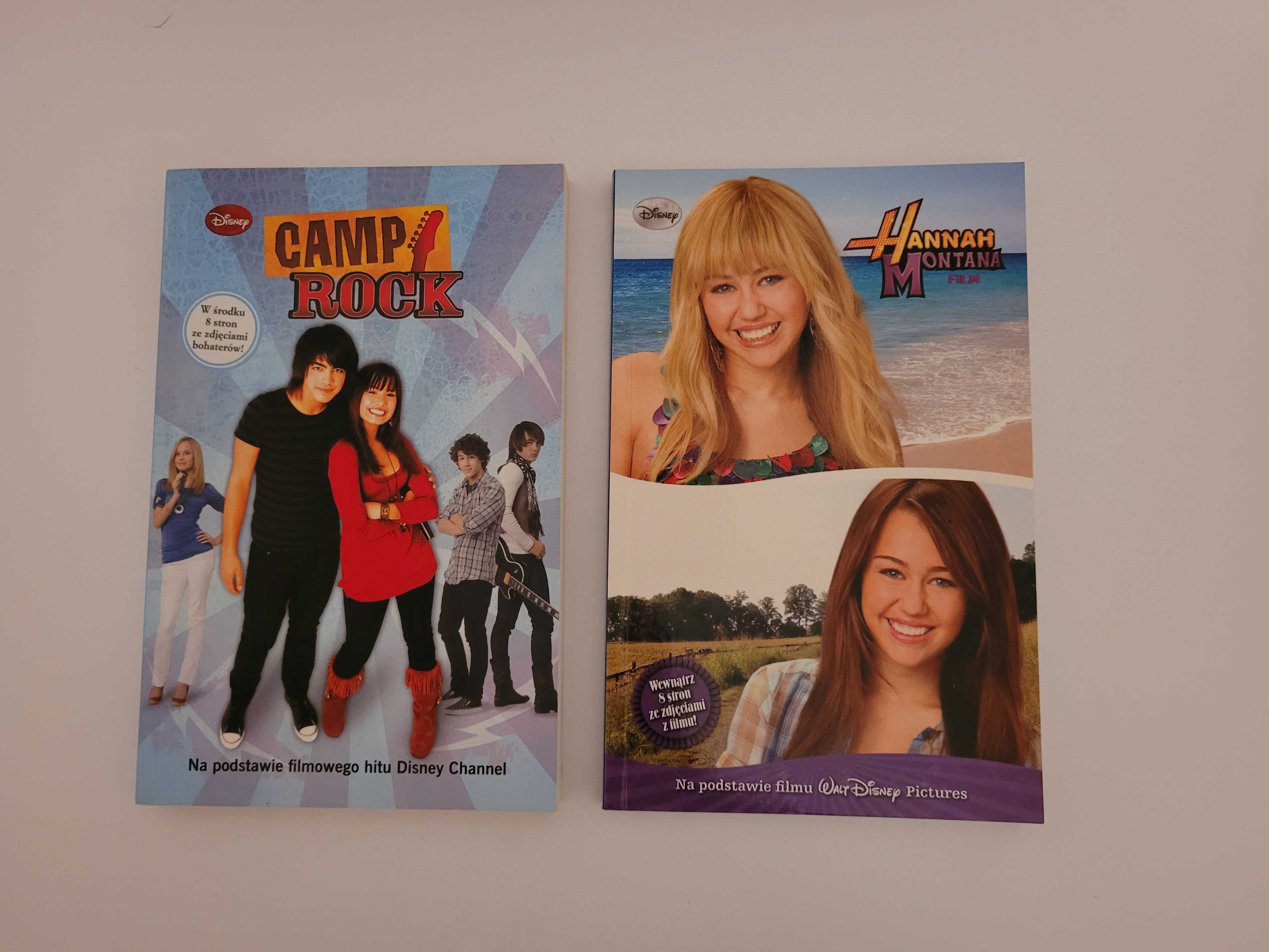 Camp Rock, Hannah Montana, książki dla dzieci i młodzieży.