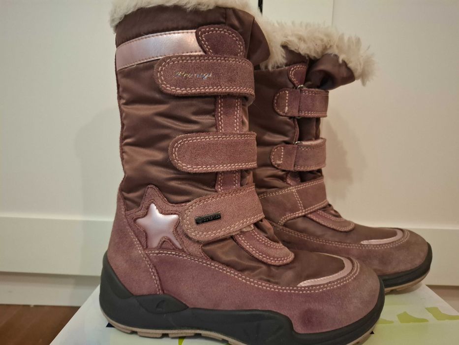 PRIMIGI GORETEX - Śniegowce - bordowy rozmiar 32