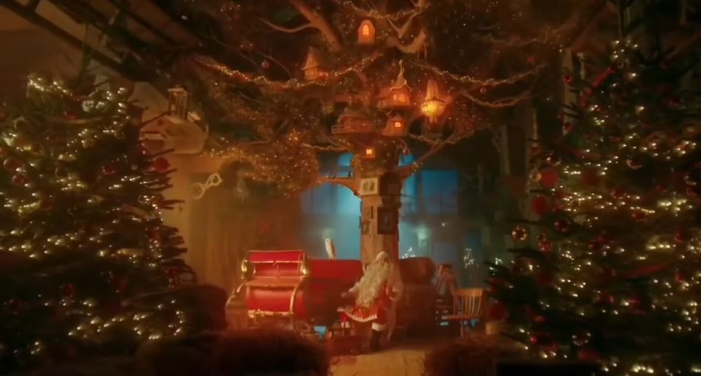 Привітання від Санти та Святого Миколая