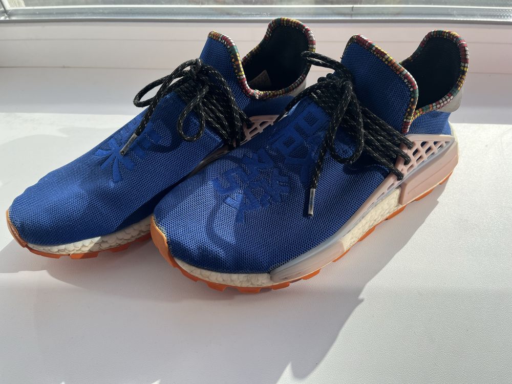 Кросівки Adidas x Pharrell Williams Solar HU NMD Blue