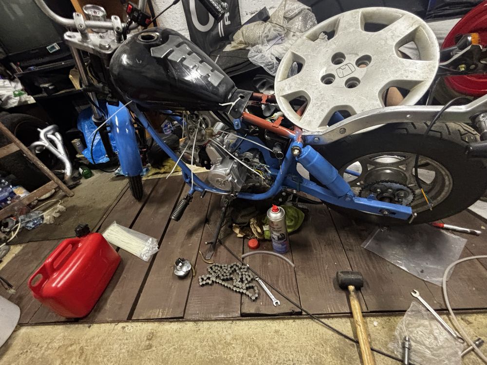 Sprzedam motor 125cc chopper kingway łoś