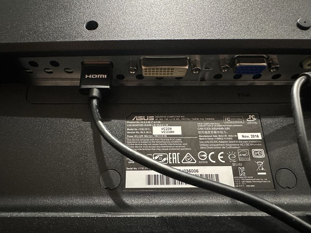 Монитор ASUS 24”