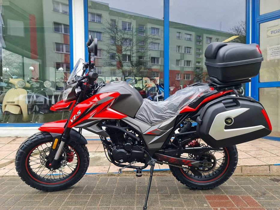 ZIPP VZ5 PRO! KUFRY! Duży motocykl!Nowy! Na prawkoB! Raty! Dowóz!