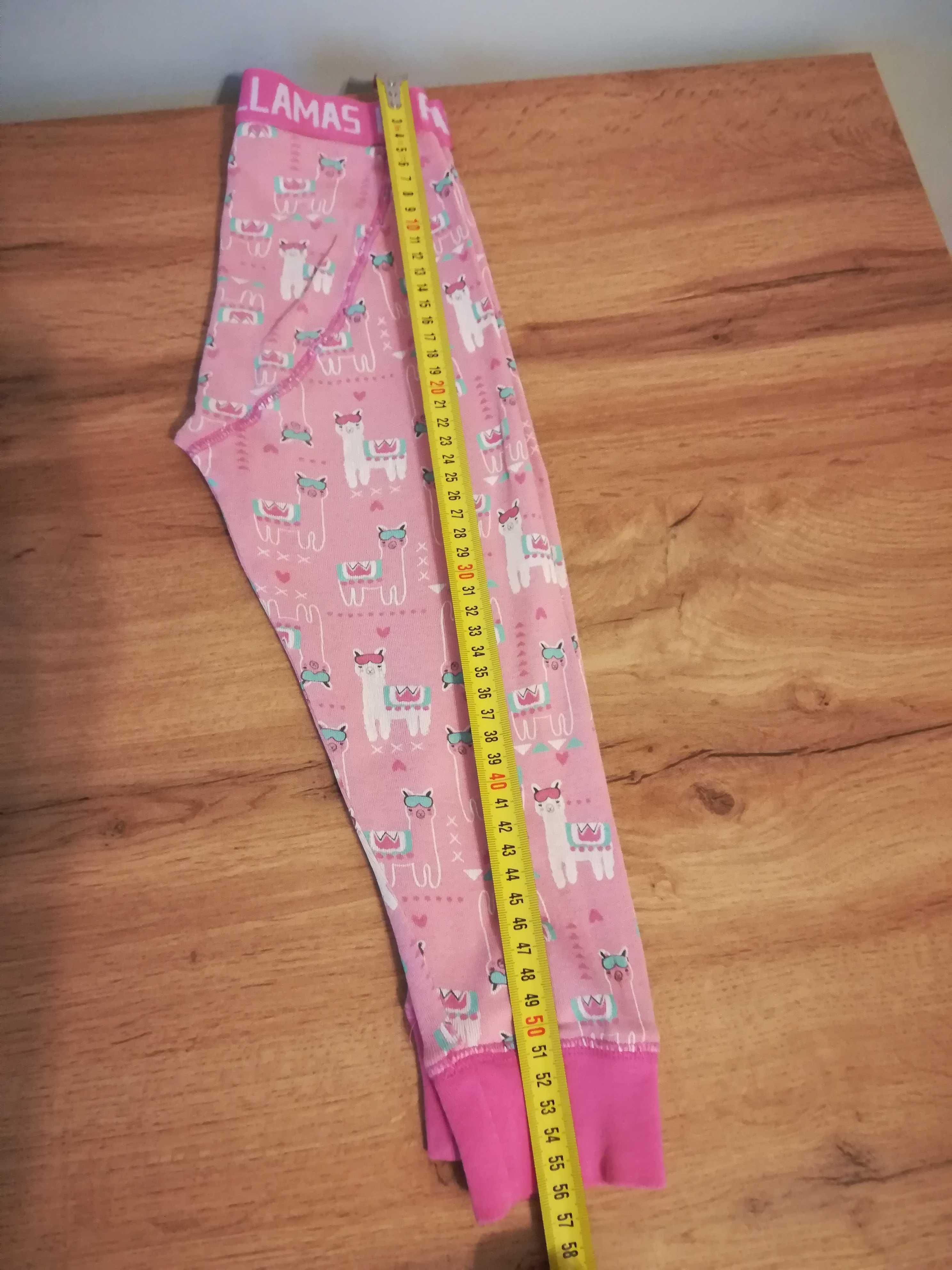 Spodnie piżama dla dziewczynki rozmiar 104