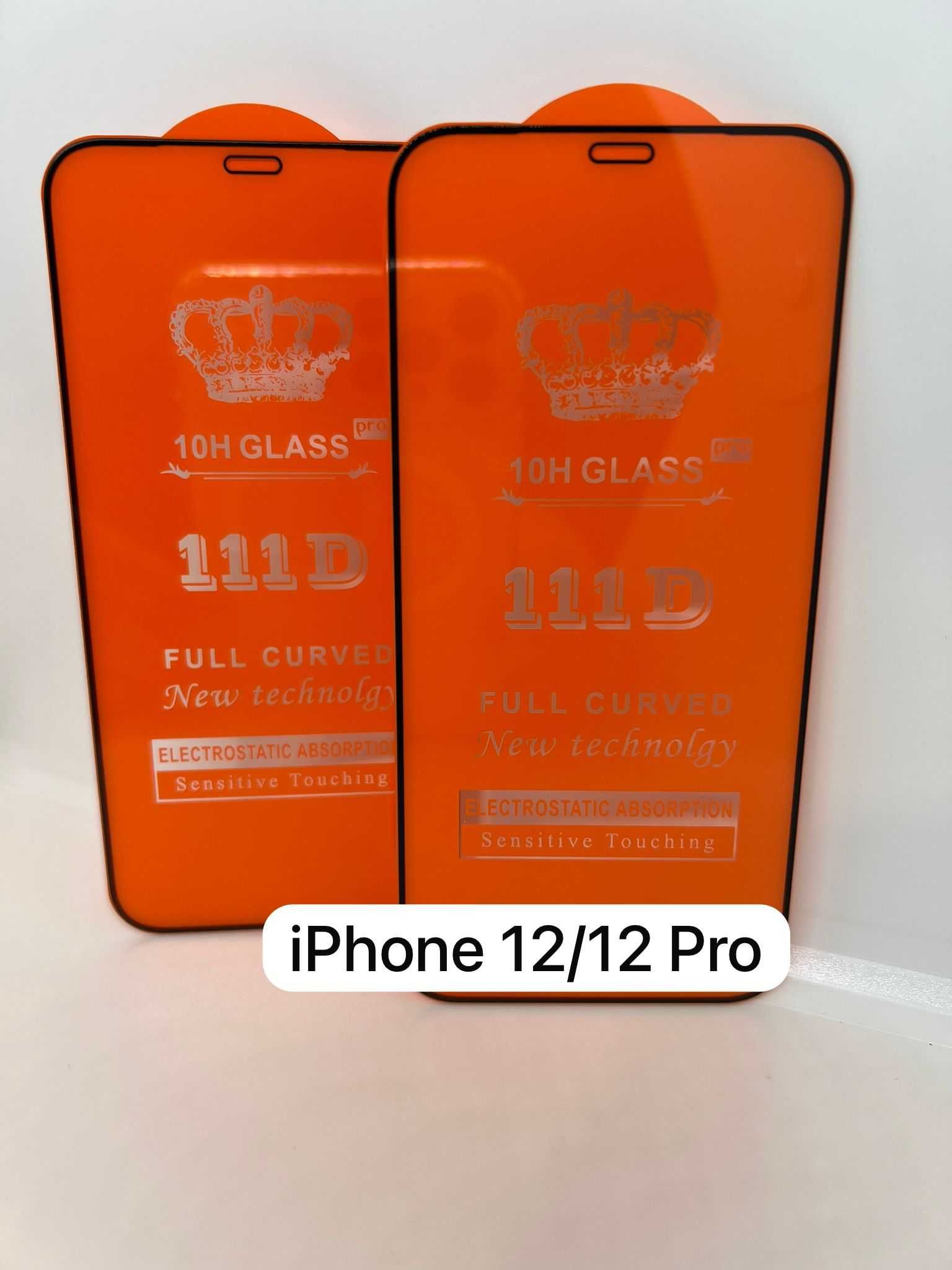 Szkło hartowane Apple iPhone 12/12 Pro Wozinsky Full Glass 11D
