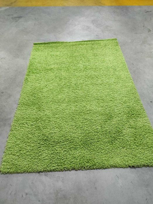 Tapete felpudo verde 130 x 200