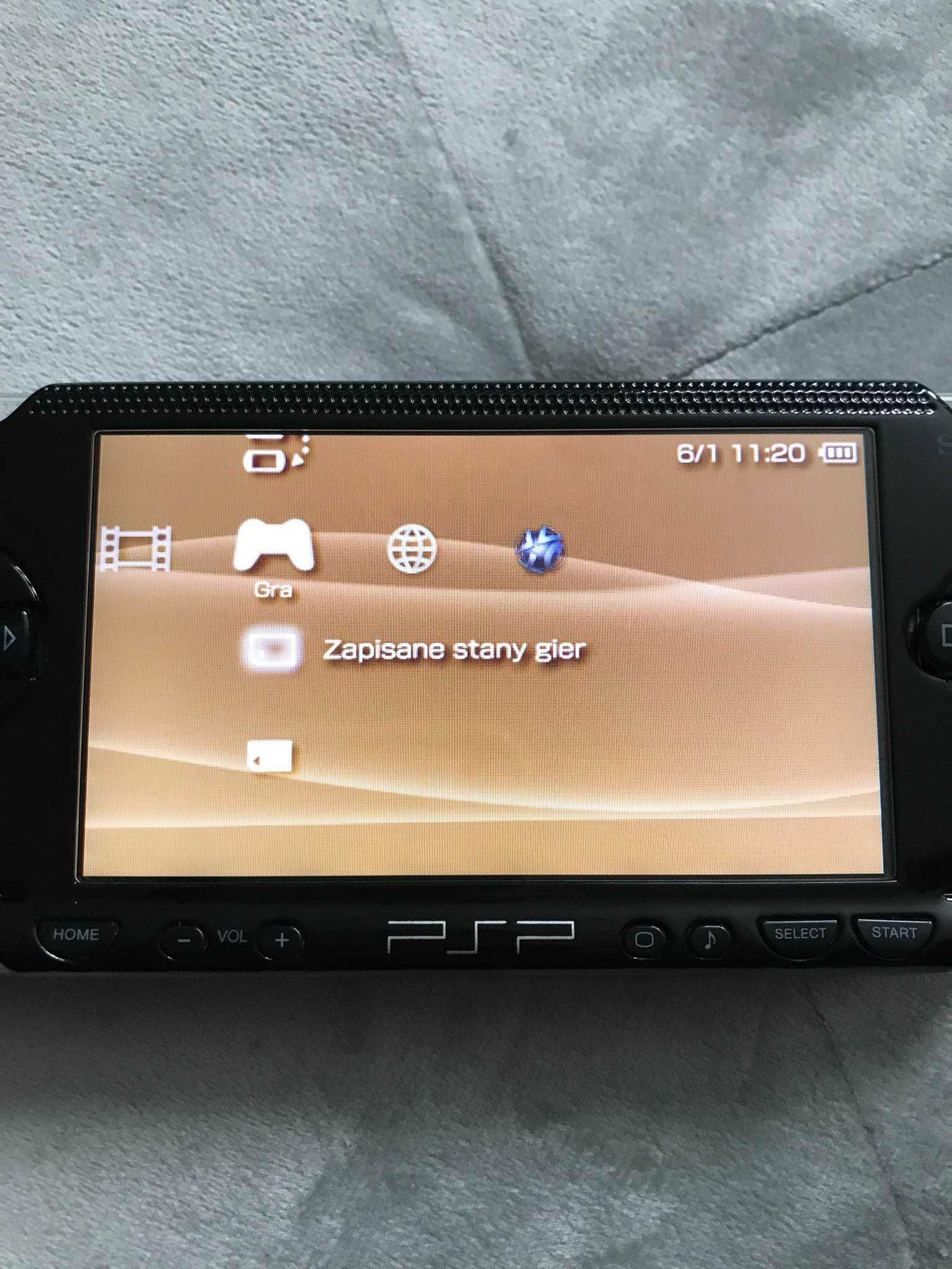 Sony PLAYSTATION PSP 1004 bardzo ładna, PL język, gry, okazja