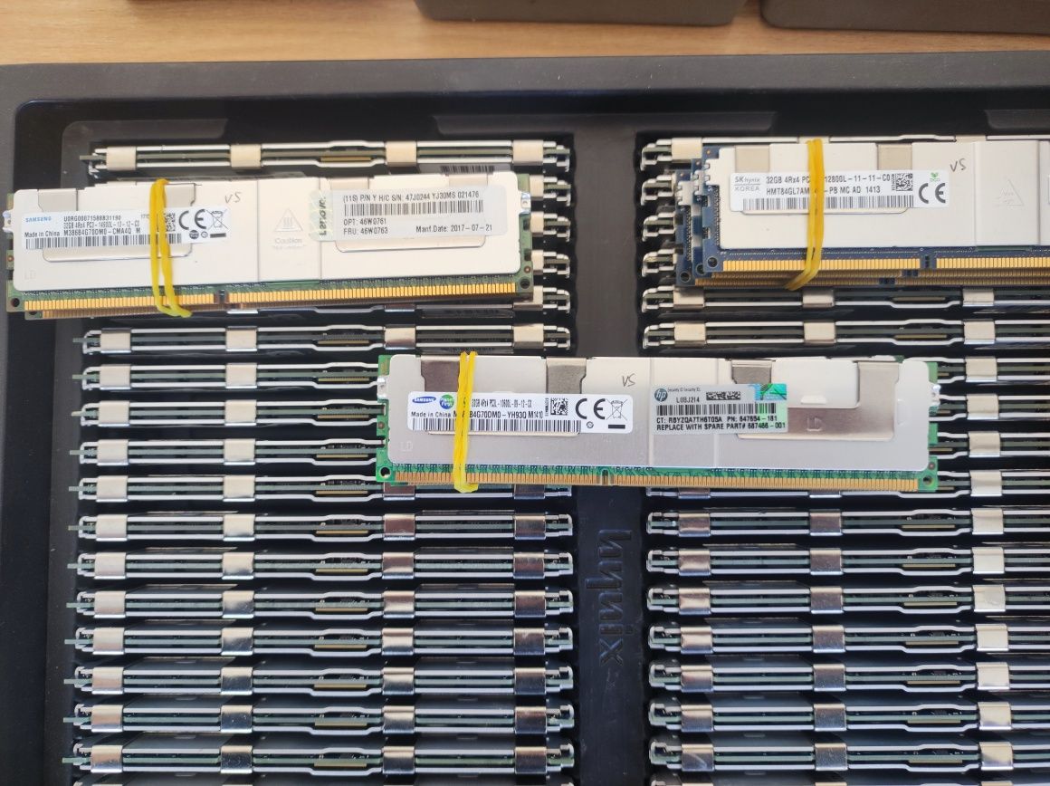 Sale! ОЗУ RAM DDR3 32Gb ECC Registered Samsung/Mikron 1066-1866Мгц