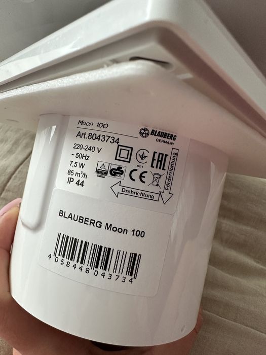 Витяжний вентилятор Blauberg Moon 100