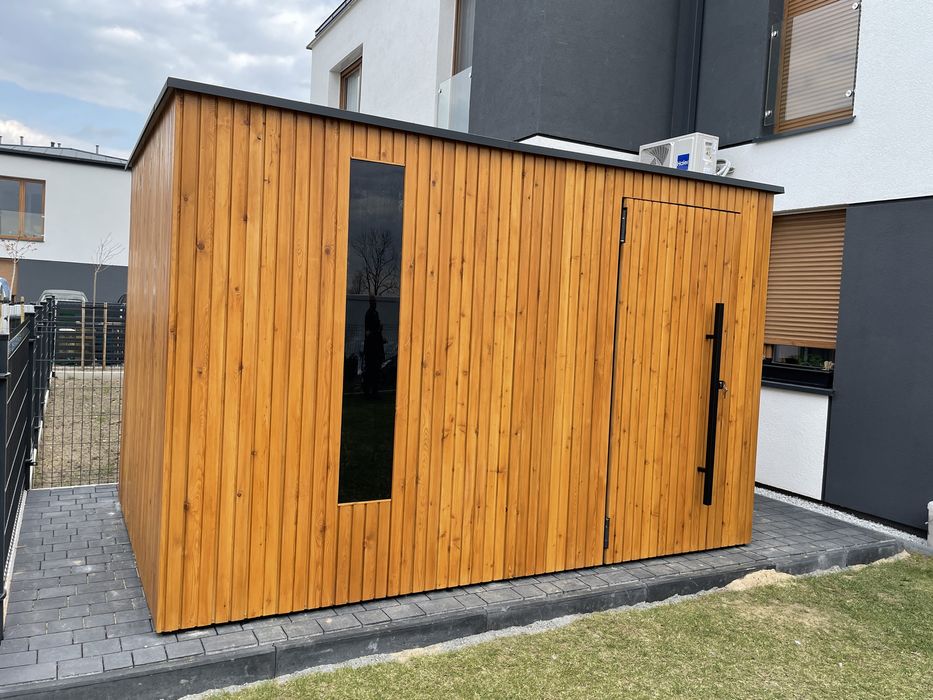 Domek narzędziowy ogrodowy MODRZEW