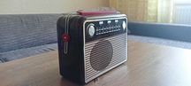 Puszka dekoracyjna - zabytkowe radio