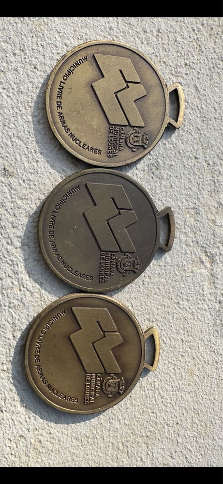 Medalhas em Bronze Comemorativas