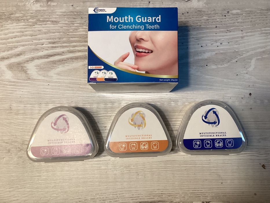 Нічна капа від від скрегота зубами та хропіння (3 шт.)