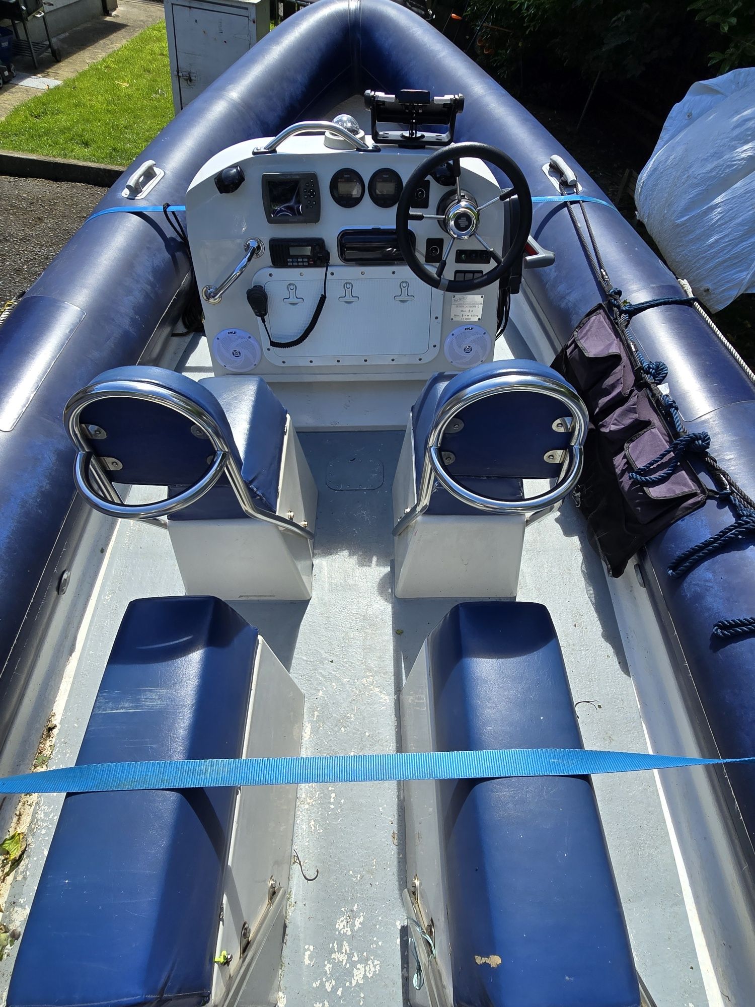Łódź Rib 6.5m  silnik Yamaha 150