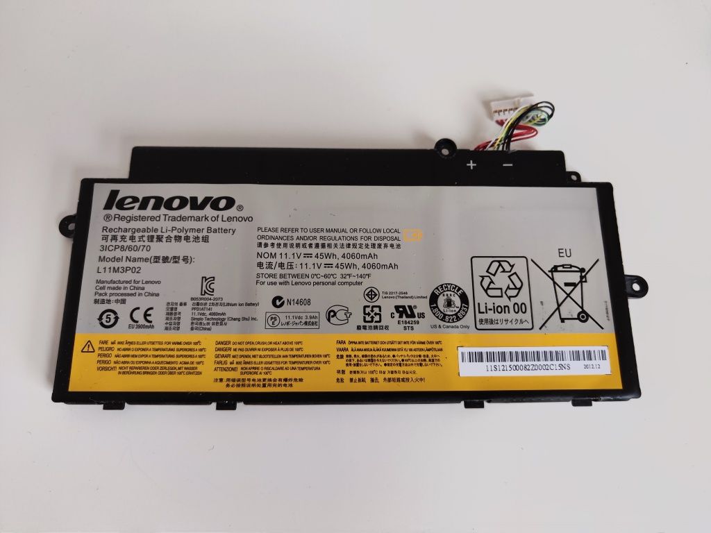 Akumulator, bateria Lenovo L11M3P02 45Wh