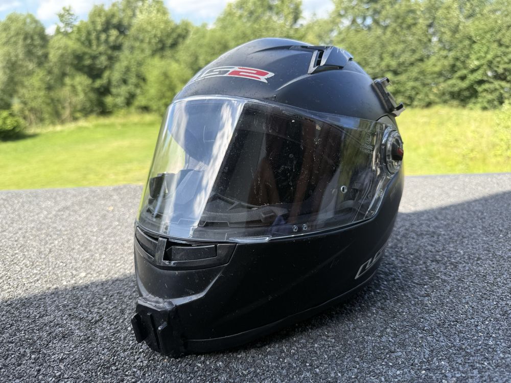 Kask LS2 rozmiar L czarny mat