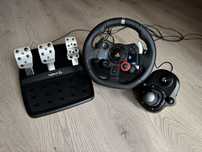 Logitech g29 + педалі + коробка передач