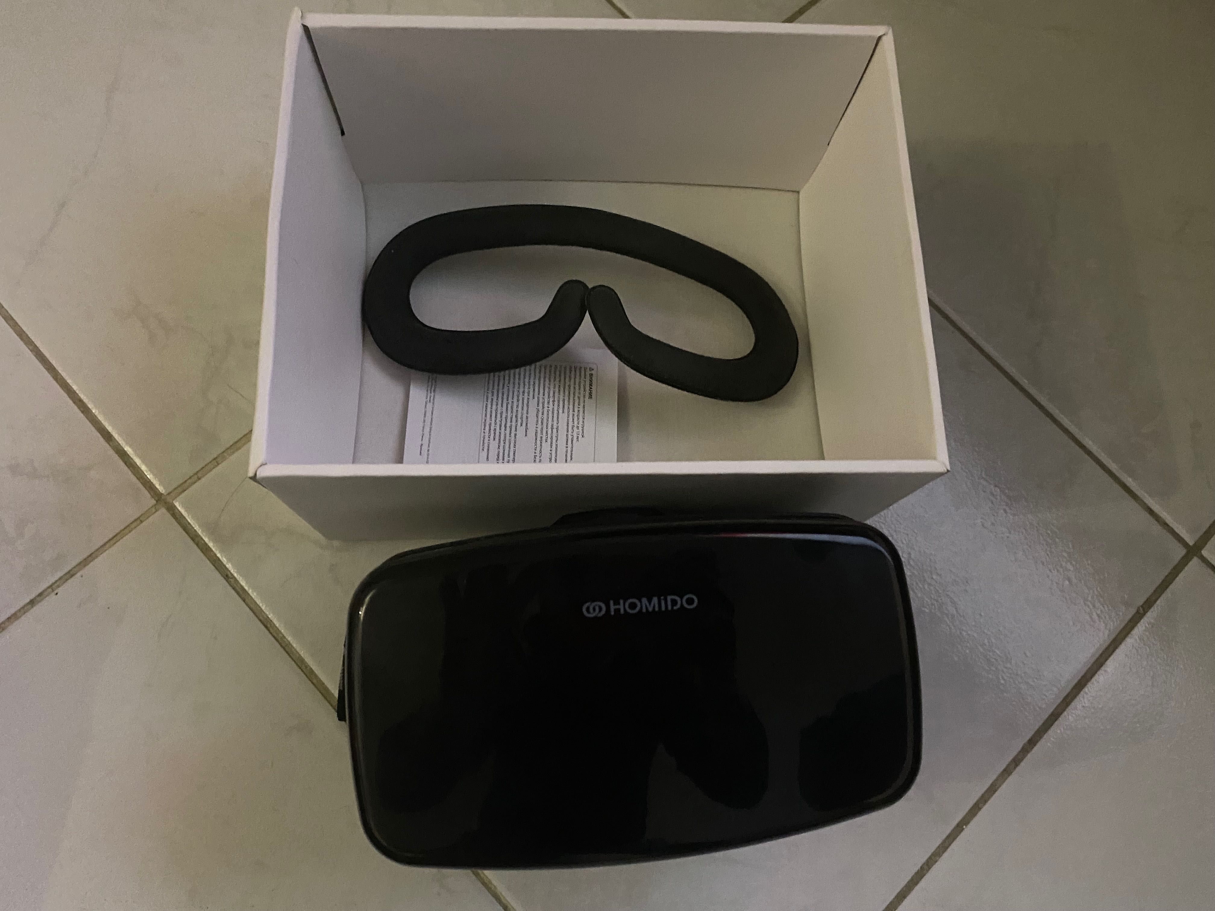 VR para telemóvel Homido