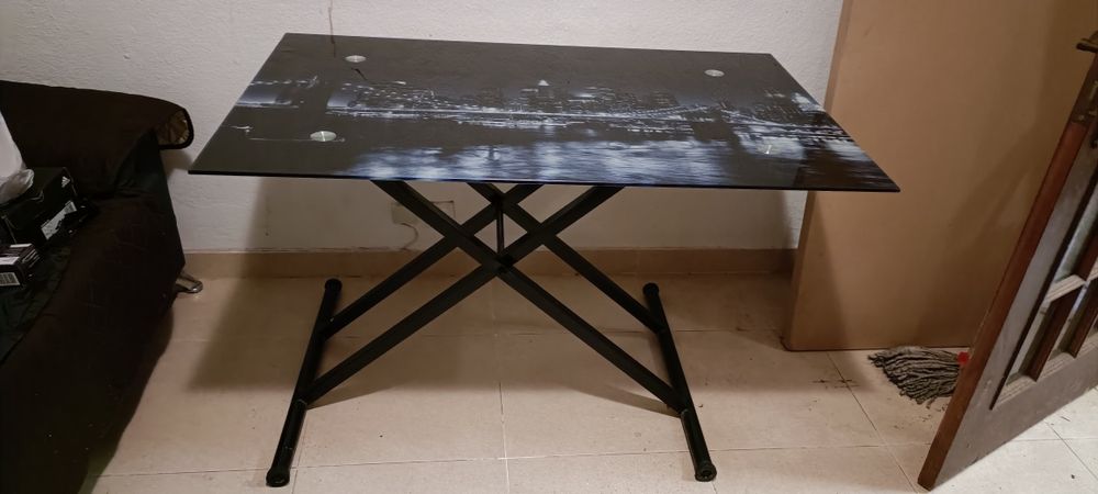 Mesa vidro New york