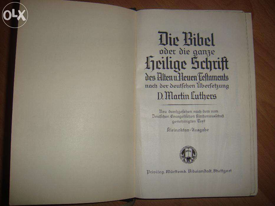biblia niemiecka