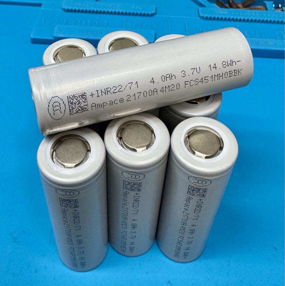 Аккумулятор высокотоковый 21700 Ampace JP40, 70А