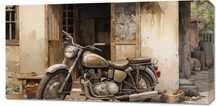 Obraz 100x50cm Motocyklowa Samotna Eskapada