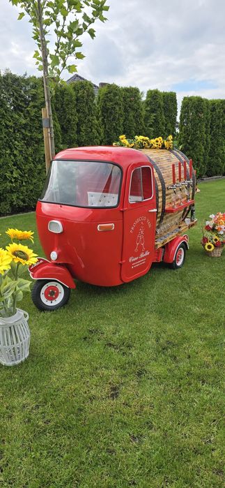 Prosecco Van bar mobilny eventy wesela ślub atrakcje piwo prosecco